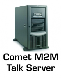 One time fee for using M2M server - applied for each data logger with modem