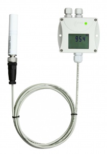T5341 CO2 concentration transmitter with RS232 interface, external carbon dioxide probe, 1m cable